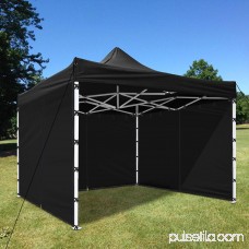 Yescom 1Pc 10x10 Ft EZ Pop Up Canopy Tent Side Wall Party Tent Shelter Sun Wall Sidewall Oxford